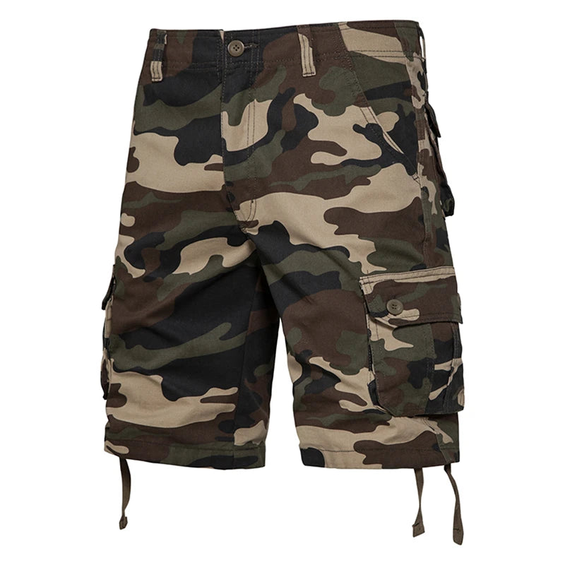 Loose Camouflage Casual Shorts