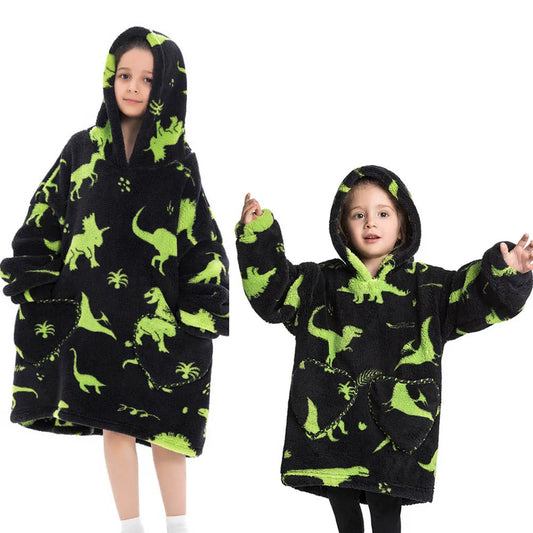 Kids Oversized Blanket Hoodies