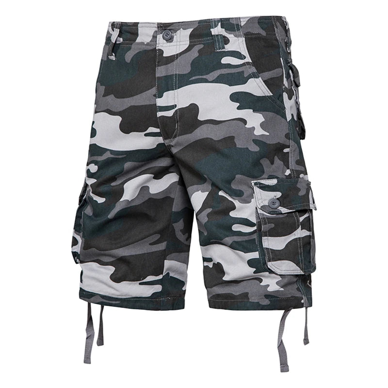 Loose Camouflage Casual Shorts