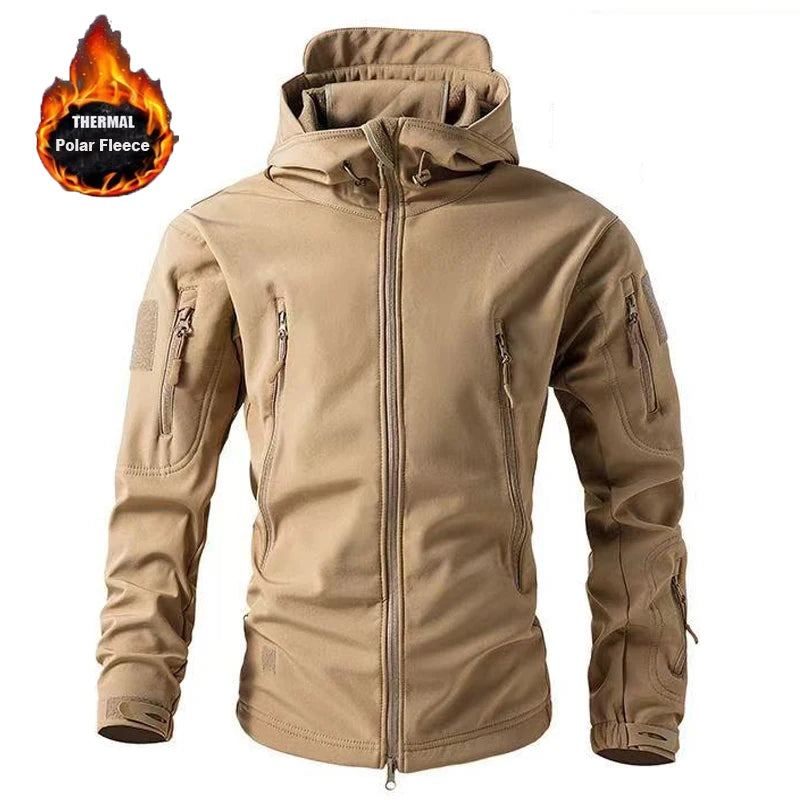 Men's Softshell Fleece Jackets