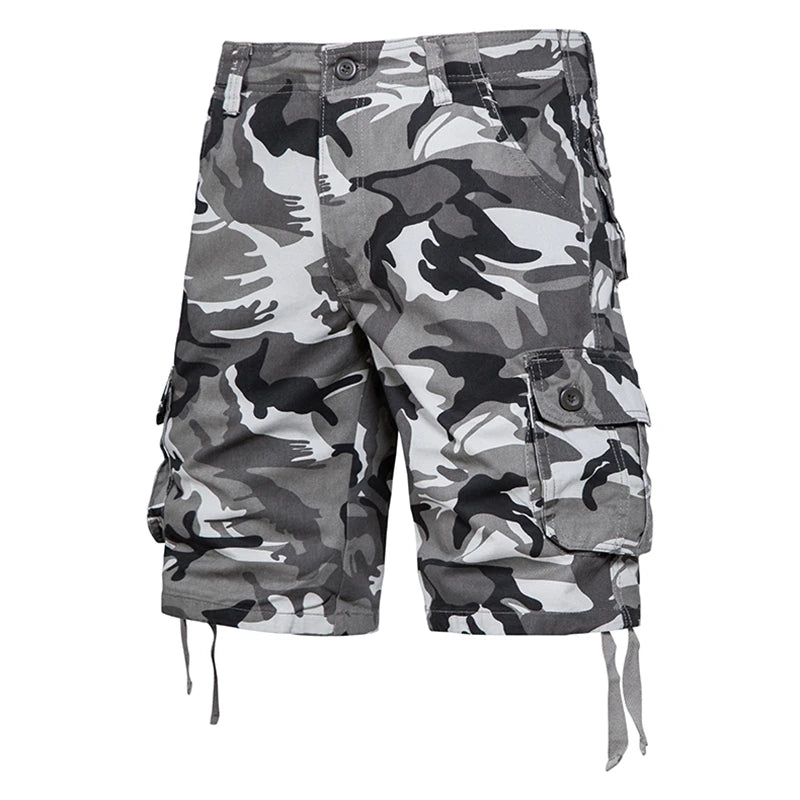 Loose Camouflage Casual Shorts