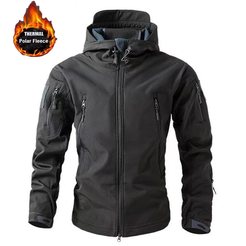 Men's Softshell Fleece Jackets