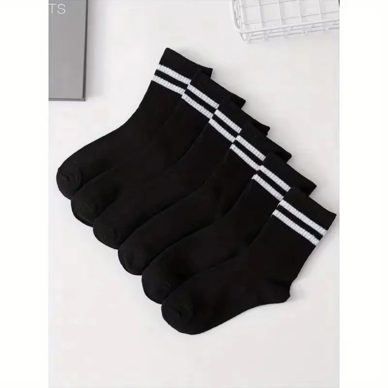 5 Pack Crew Socks