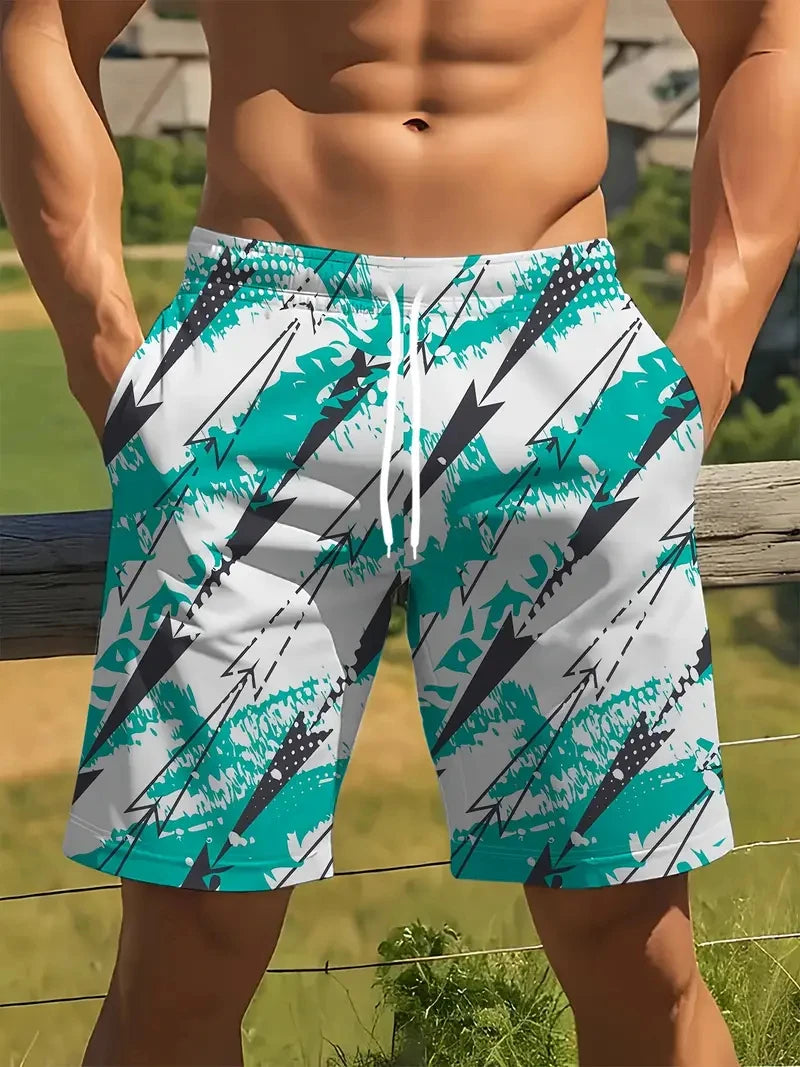 Boys/Mens Summer Print Shorts
