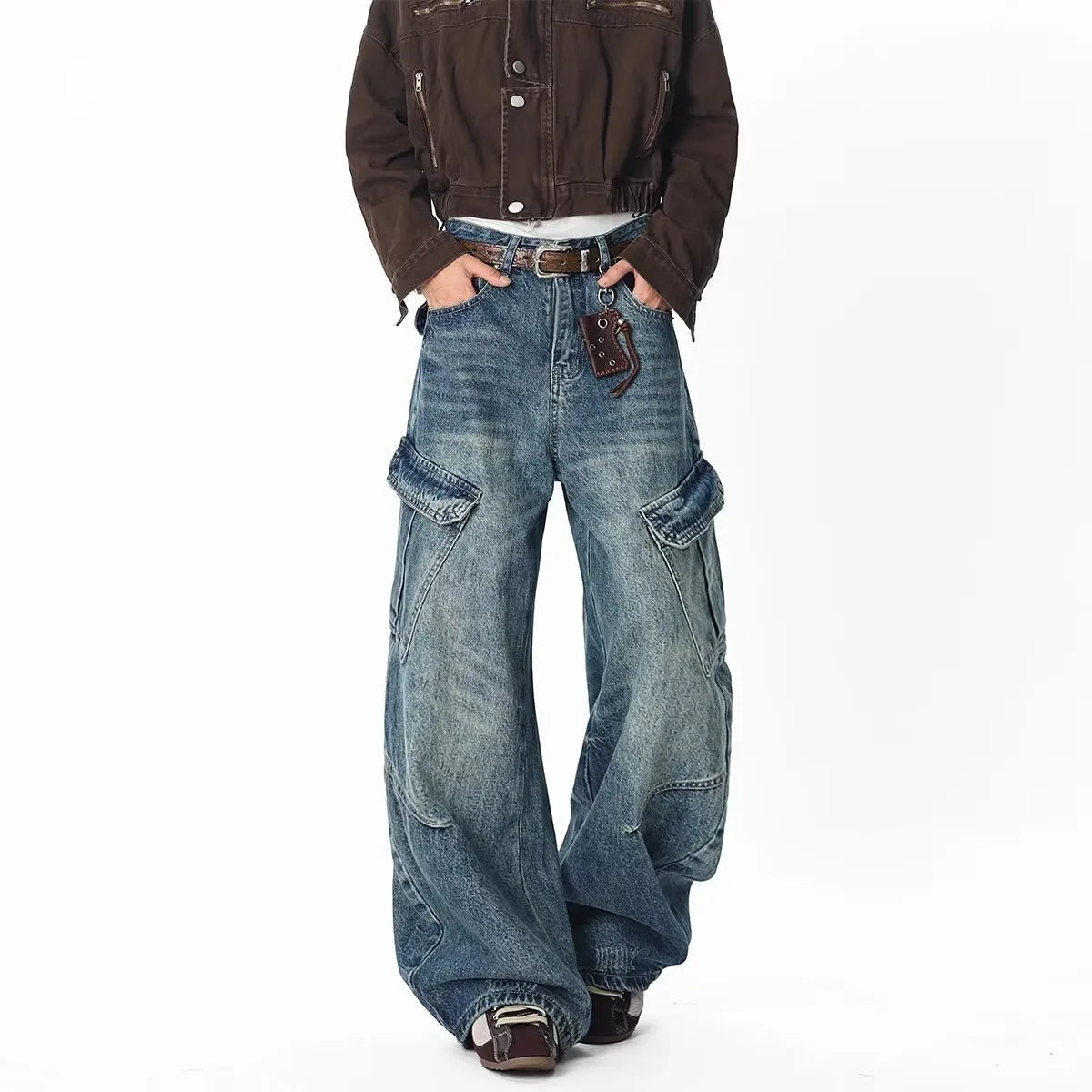 Men's Baggy American Style Jeans - Many Colours