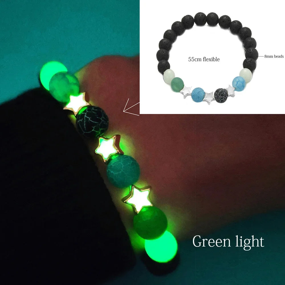 Luminous Lotus Charm Bracelet