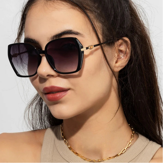 Large Frame Square Sunglasses