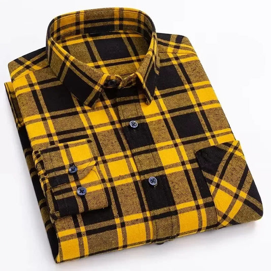Forrest Pure Cotton Plaid Shirts