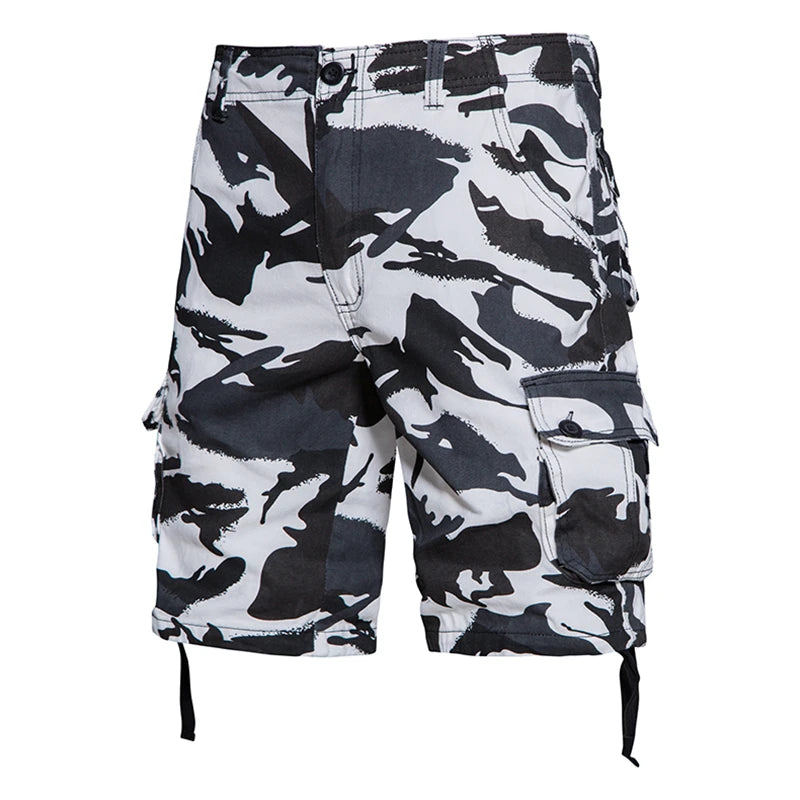 Loose Camouflage Casual Shorts