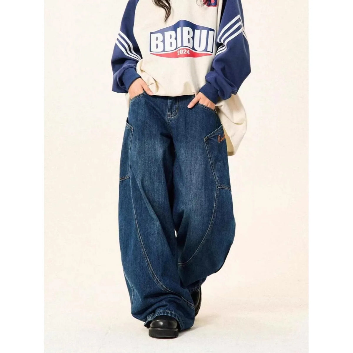 Men's Baggy American Style Jeans - Many Colours