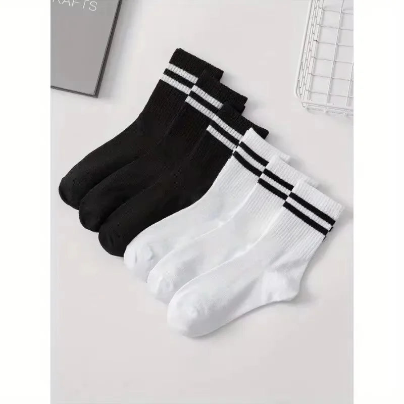 5 Pack Crew Socks