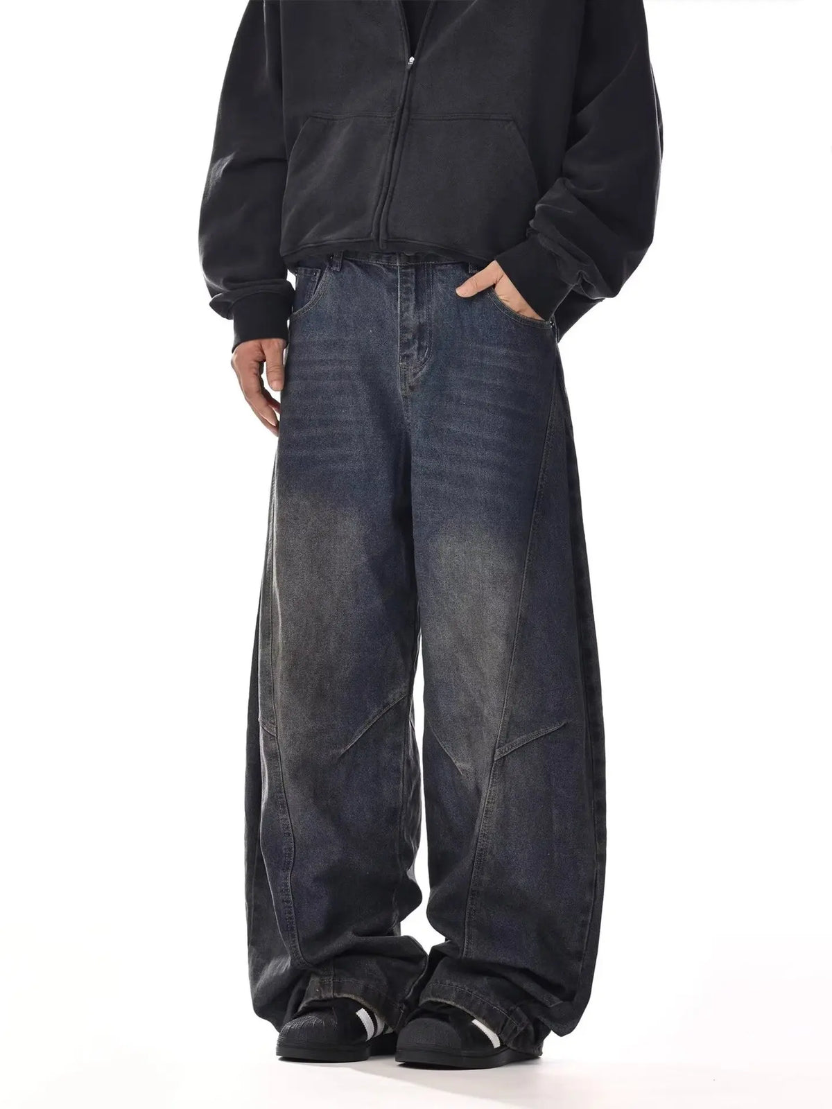 Men's Baggy American Style Jeans - Many Colours