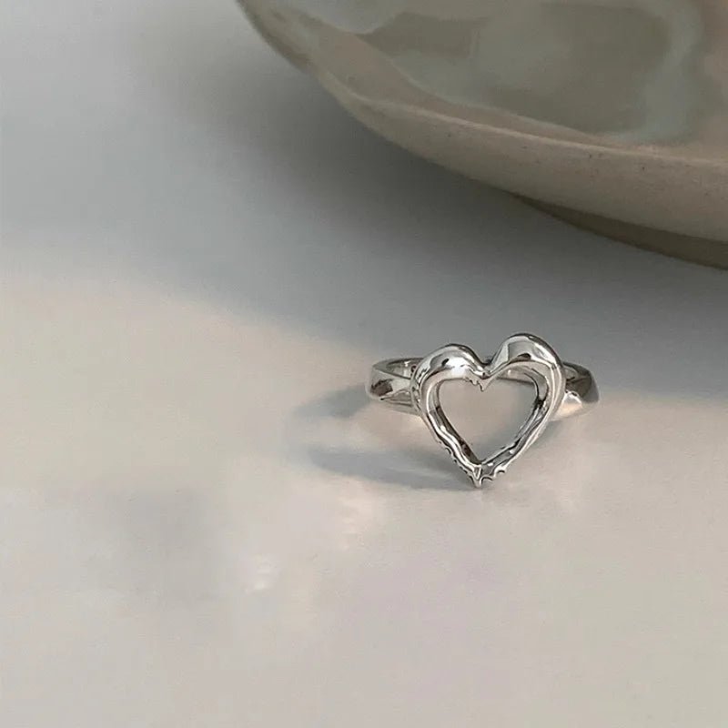 925 Sterling Silver Open Finger Rings