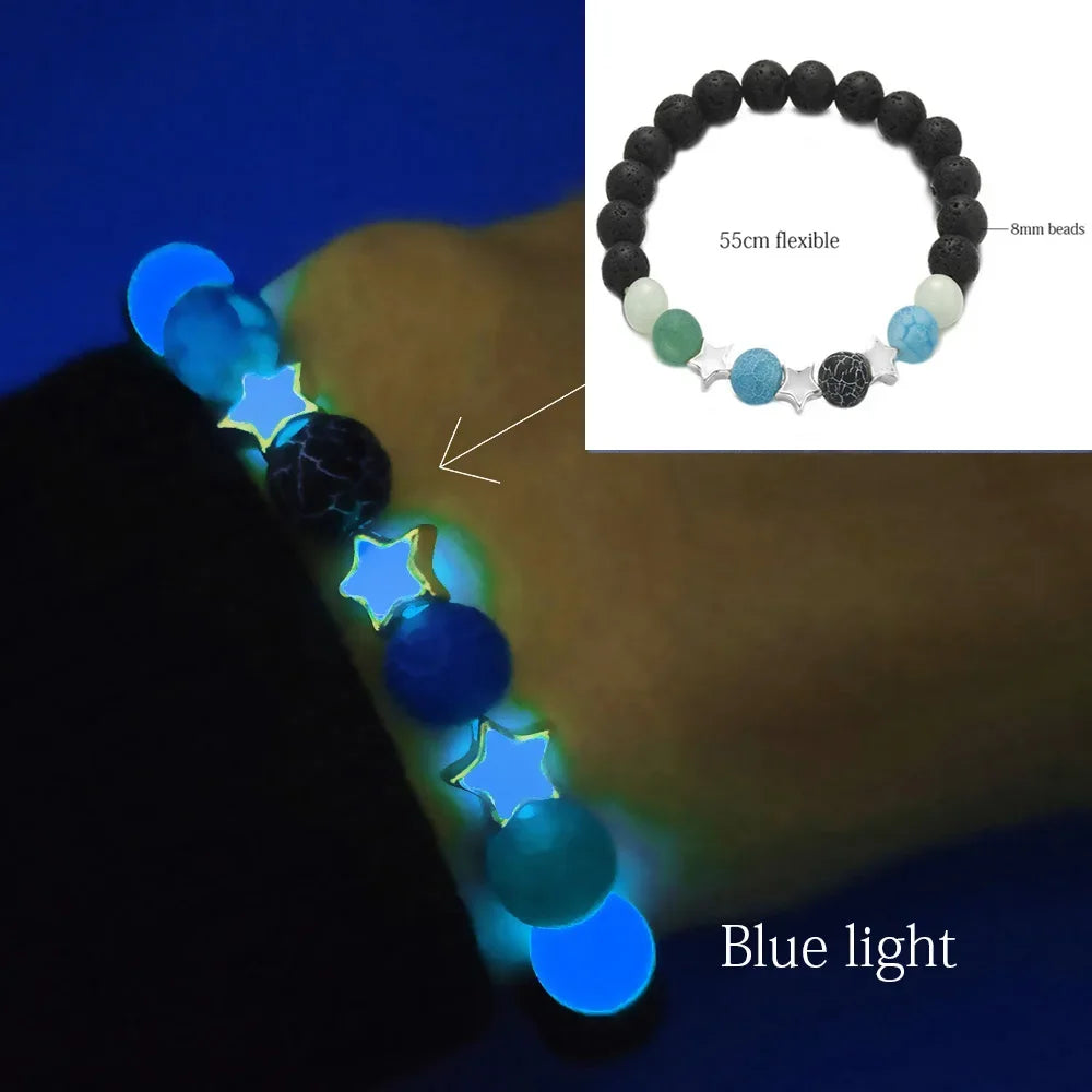 Luminous Lotus Charm Bracelet