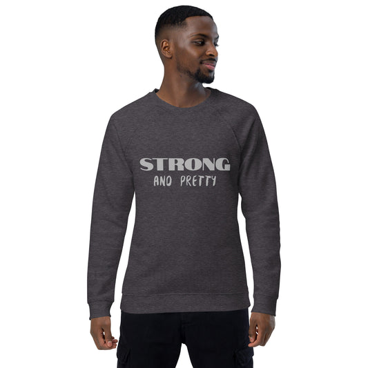 XS-4XL TITAN STRONG organic raglan sweatshirt
