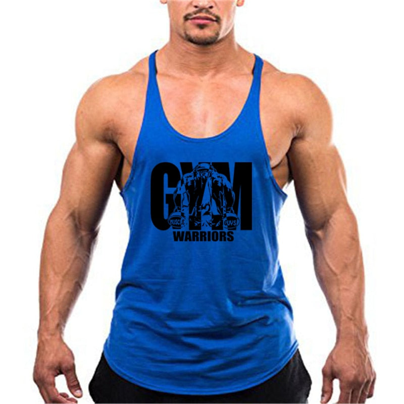 S-XL Gym Stringer Tank Top - 6 COLOURS