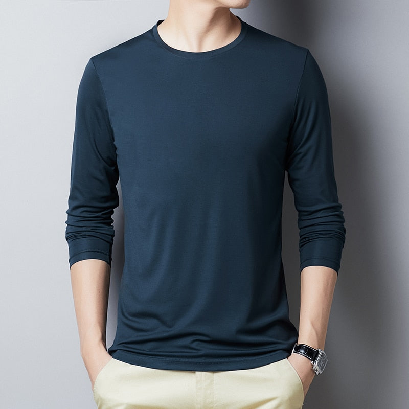 XS-XXL Cotton Long Sleeve Tee -6 COLOURS