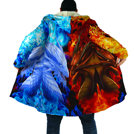 S-5XL Dragon Hooded Cloaks