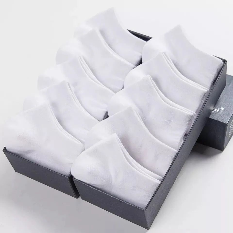 5 Pairs Low Cut Men Socks -6 Colours