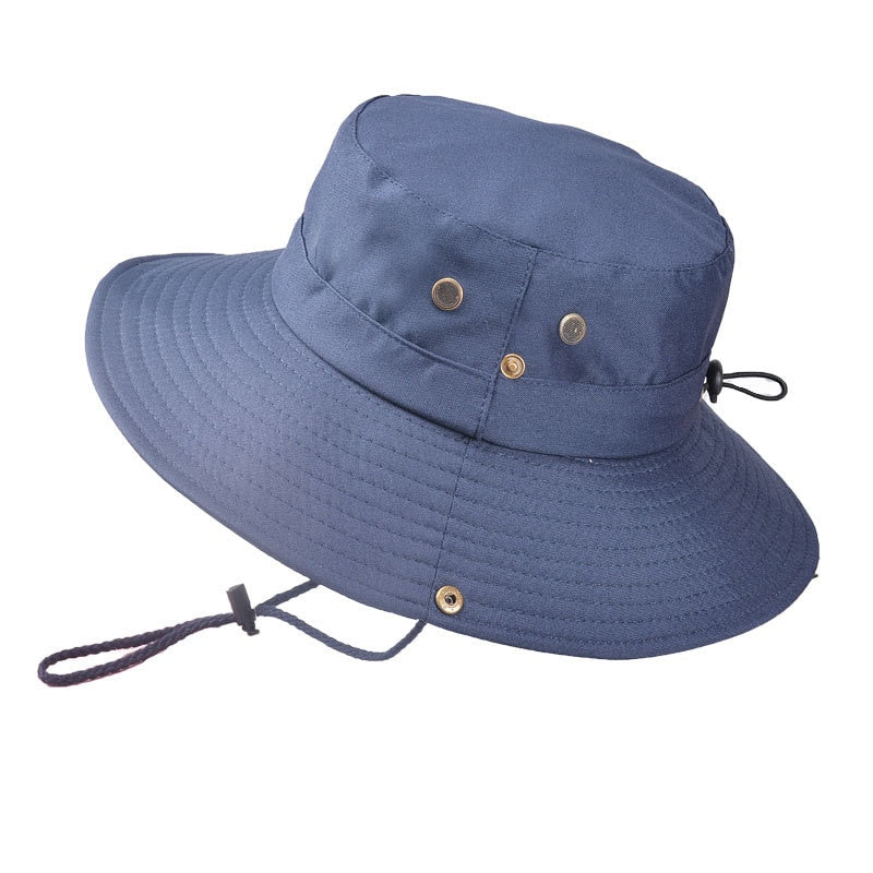 Panama Wide Brim Bucket Hat  - MANY COLOURS