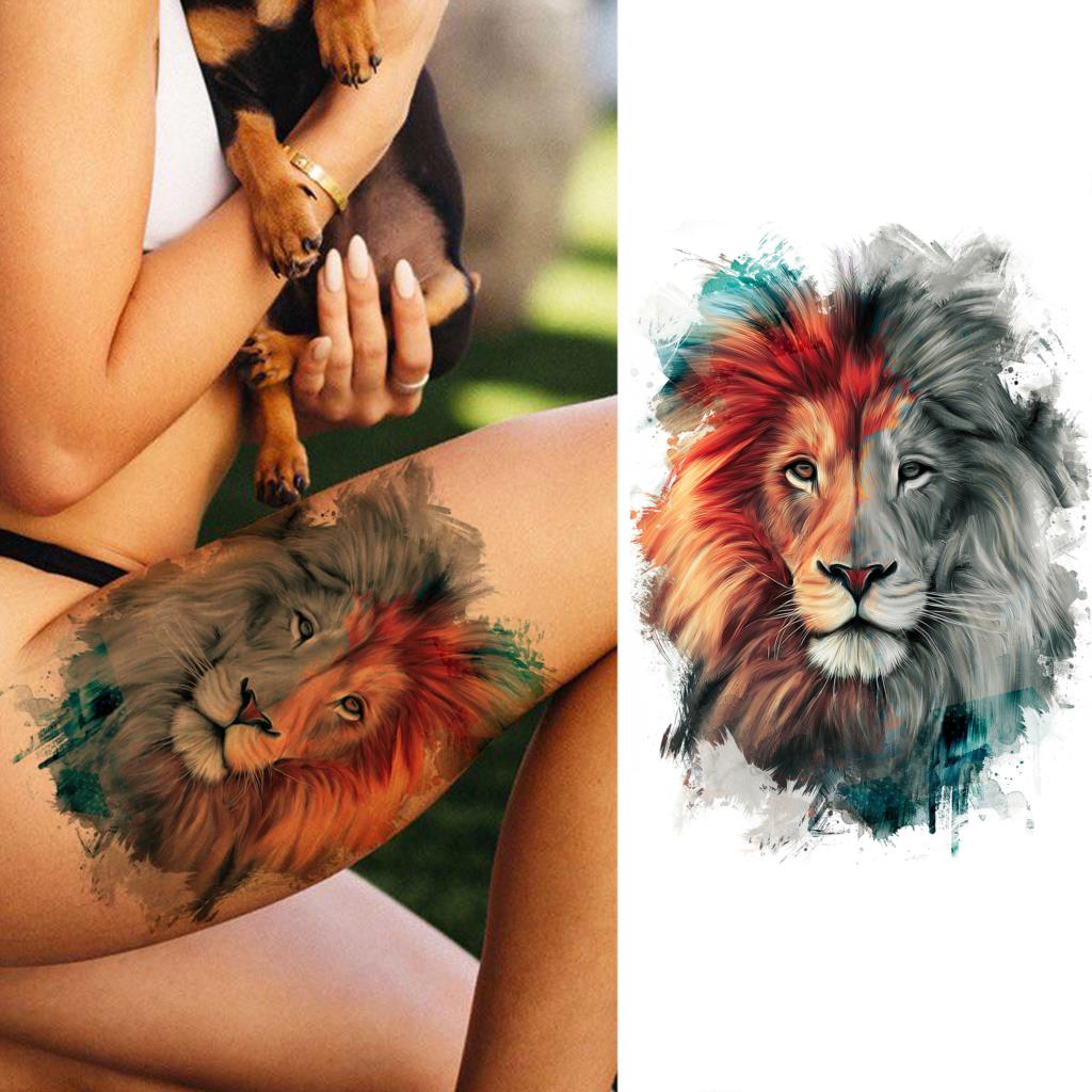 Large Test Tattoo Shoulder/Chest/Thigh - Many Styles