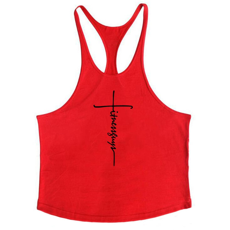 S-XL Cotton Fitness Gym Hooded Tank/Stringer - 6 COLOURS