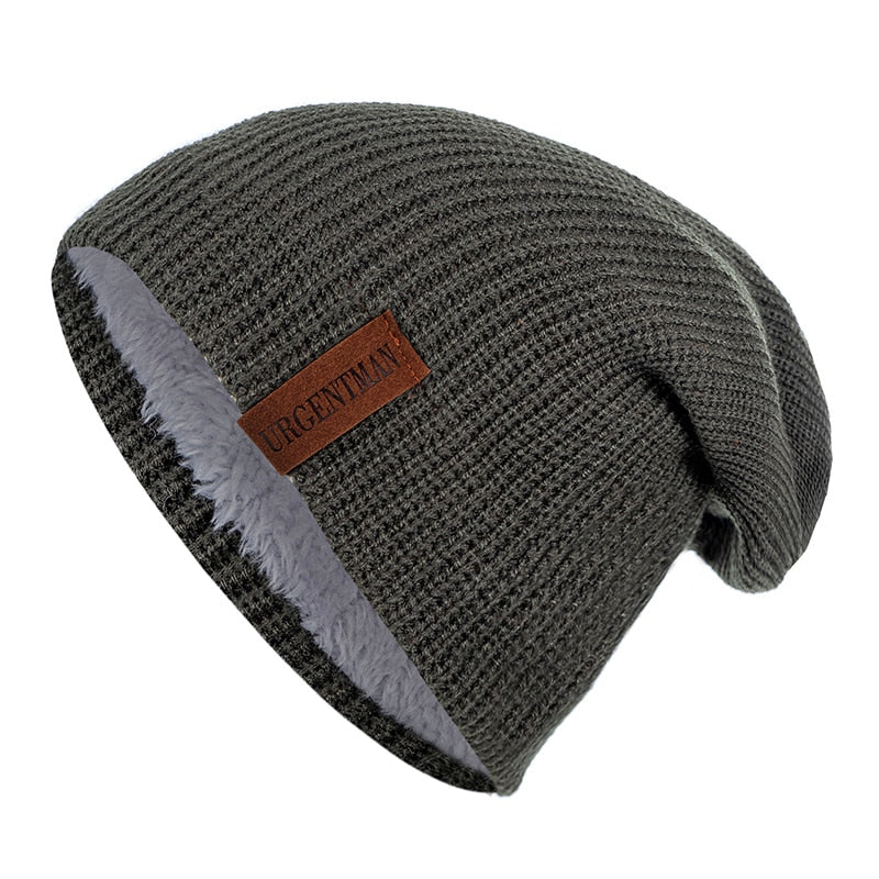 Warm Knitted Beanie - many colours