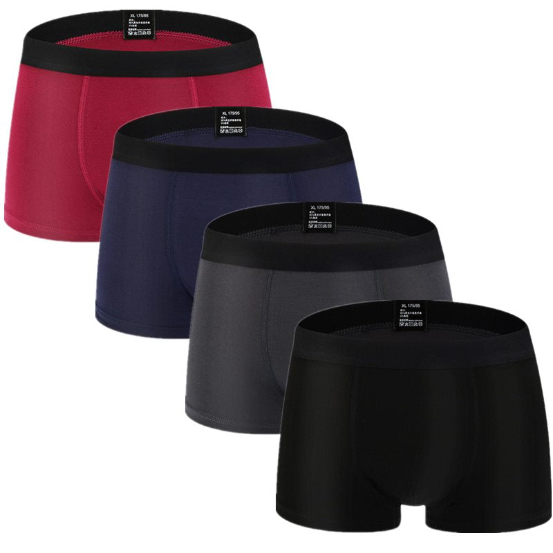 4 Pack Men's Trunks - many colours