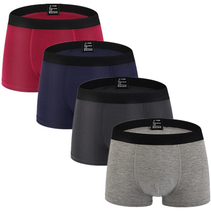 4 Pack Men's Trunks - many colours