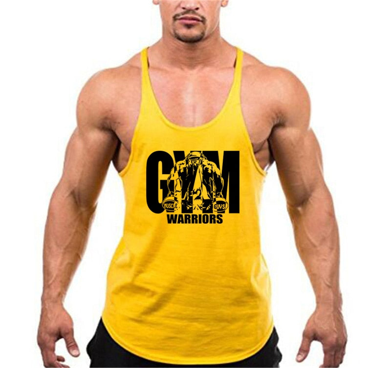 S-XL Gym Stringer Tank Top - 6 COLOURS