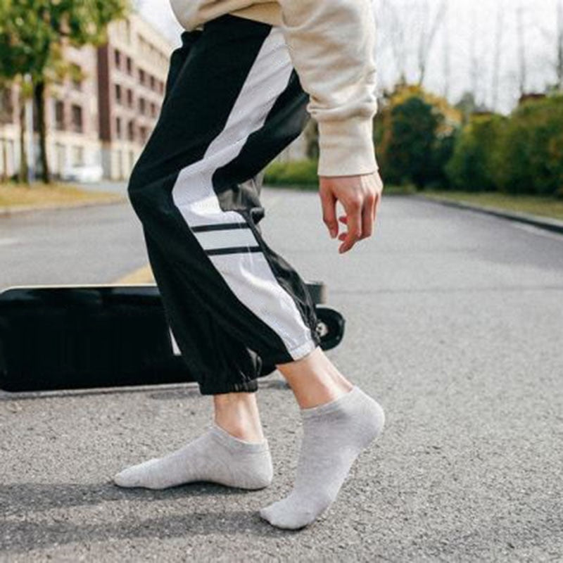 5 Pairs Low Cut Men Socks -6 Colours