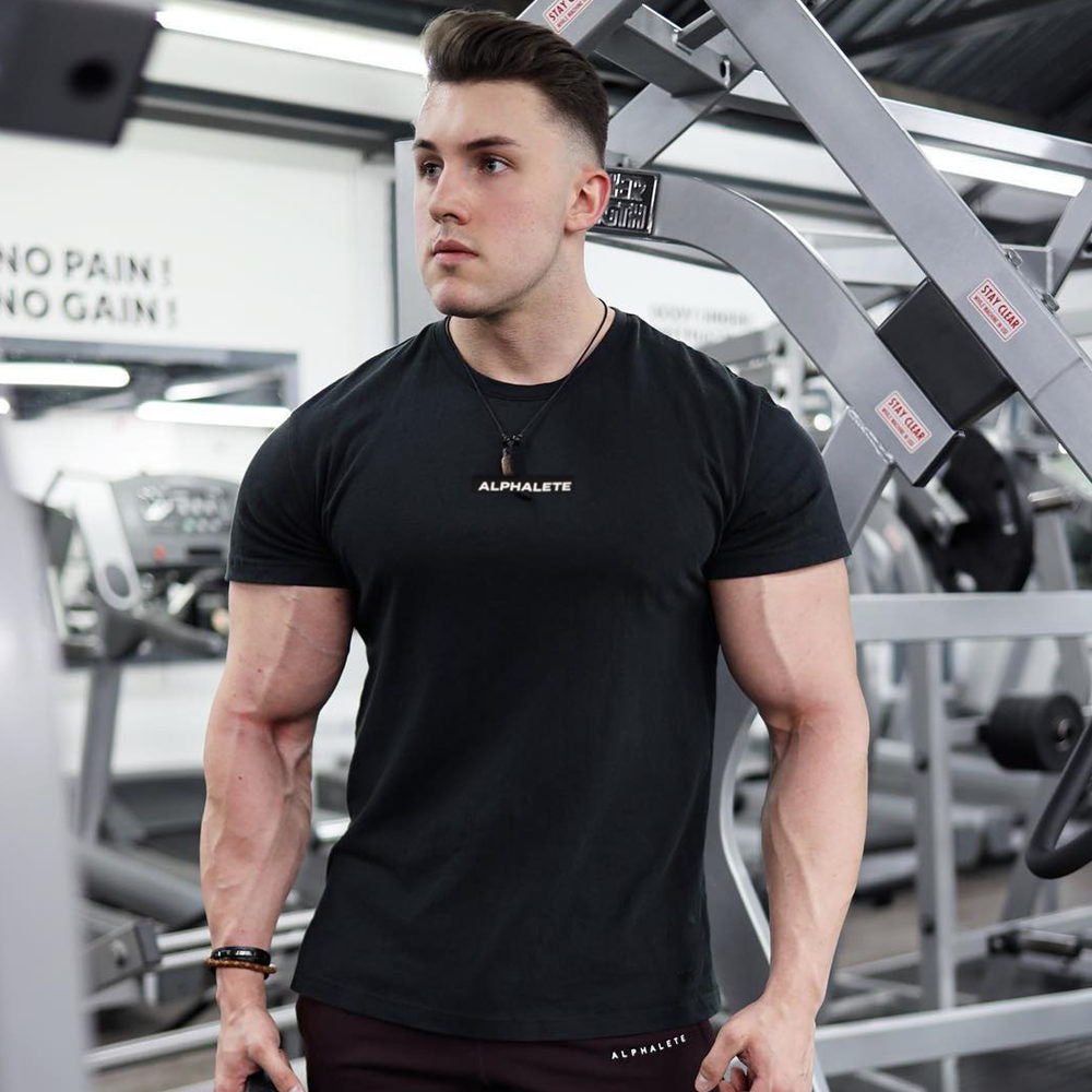 S-XL Gym Cotton Tee - 5 COLOURS