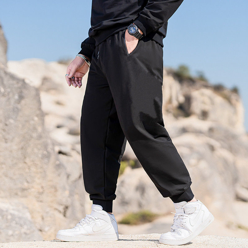 Black Casual Sweatpants
