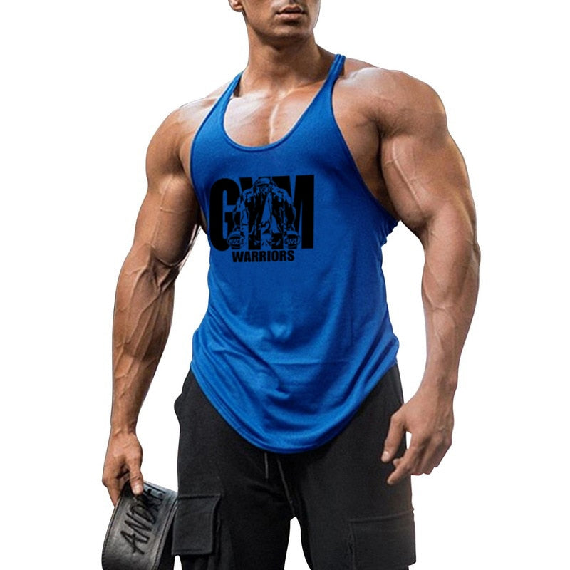 S-XL Gym Stringer Tank Top - 6 COLOURS