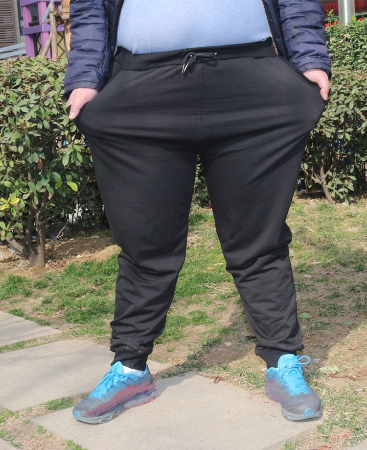 M-9XL Men's Sweatpants Elasticity Trackies - 2 COLOURS