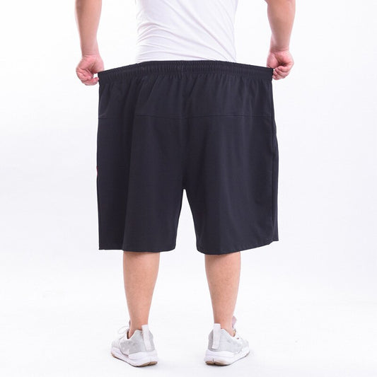 6XL-12XL Elastic Sports Shorts - 2 COLOURS