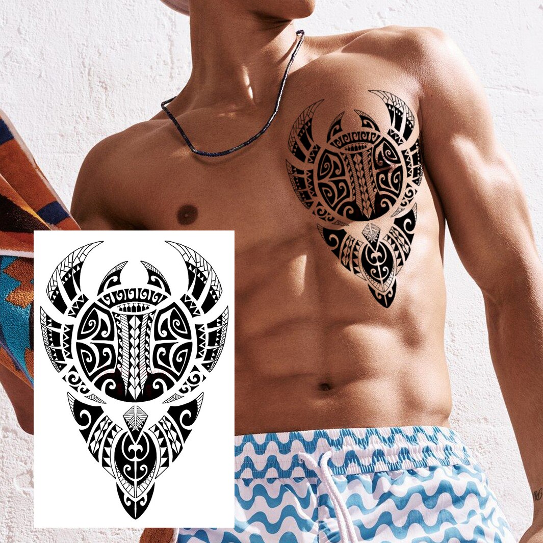 Large Test Tattoo Shoulder/Chest/Thigh - Many Styles