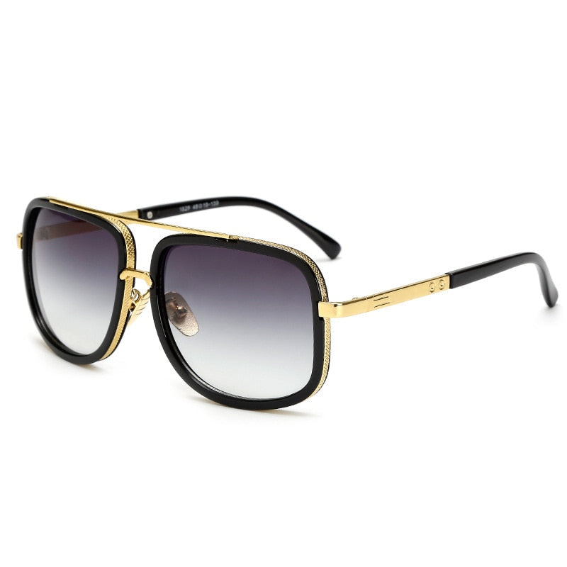 Big Frame Metal Sunglasses - 12 colours