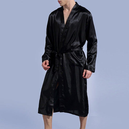 L-4XL Summer Bathrobe - 4 COLOURS