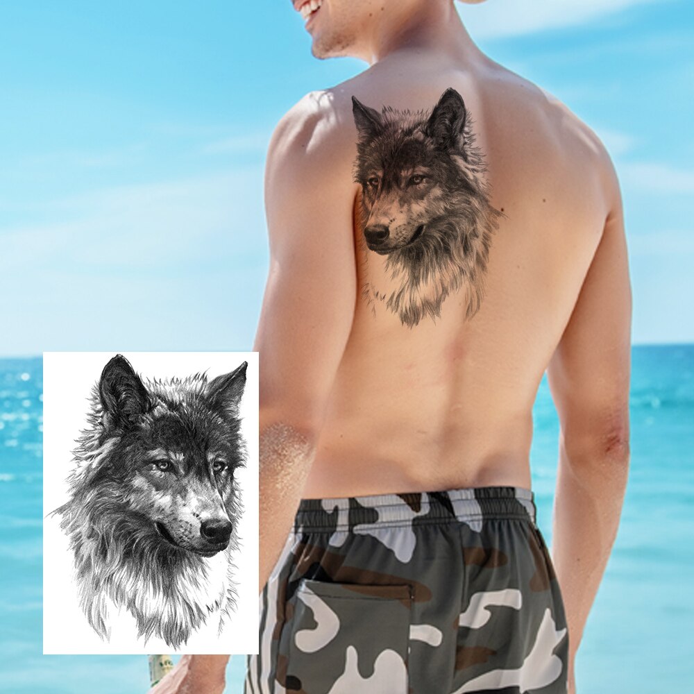 Large Test Tattoo Shoulder/Chest/Thigh - Many Styles