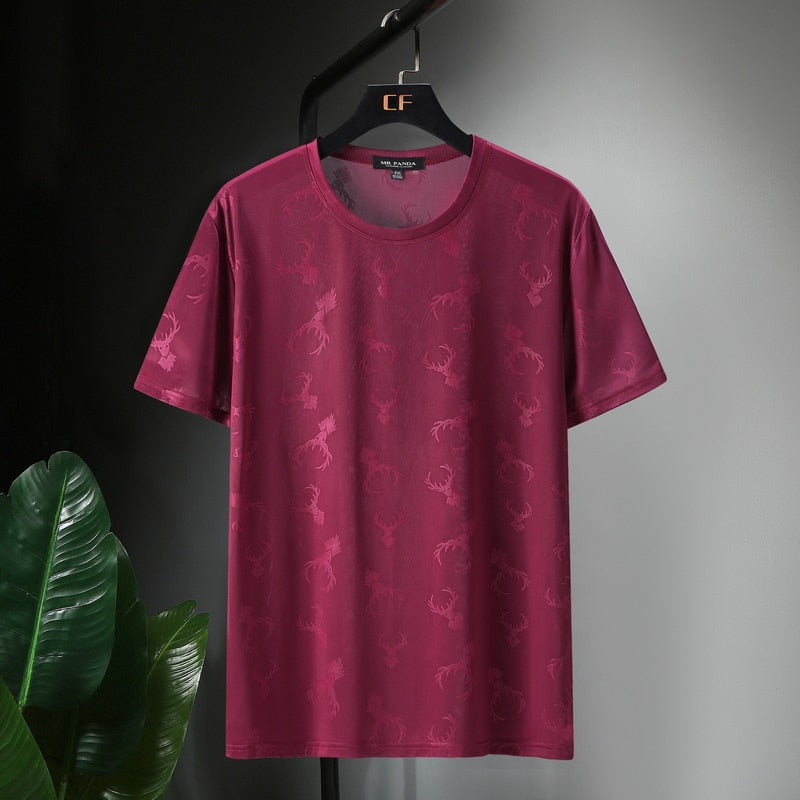 Summer Ice Silk Short Tee