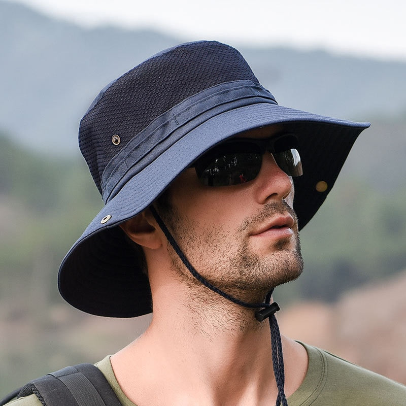 Panama Wide Brim Bucket Hat  - MANY COLOURS