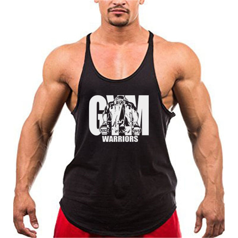 S-XL Gym Stringer Tank Top - 6 COLOURS