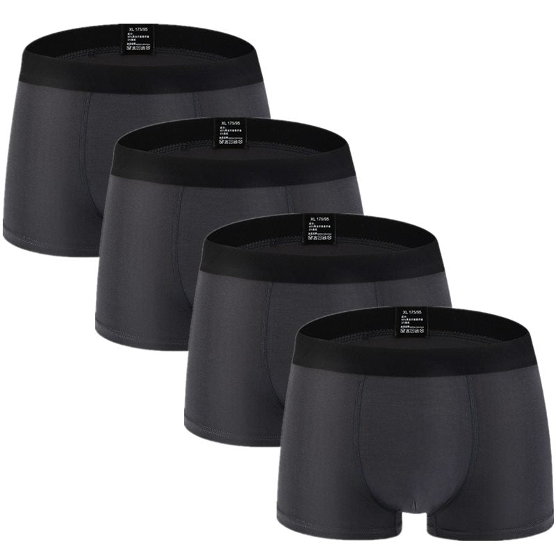 4 Pack Men's Trunks - many colours
