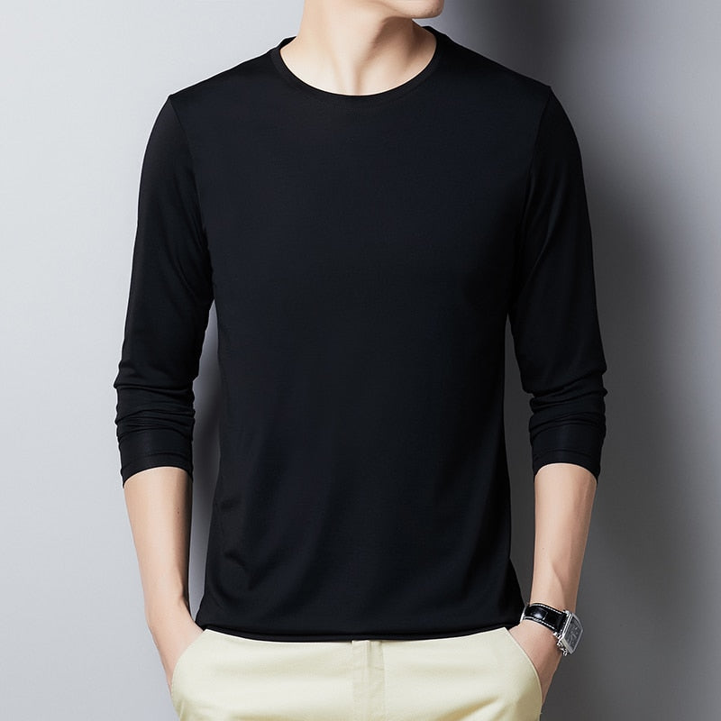 XS-XXL Cotton Long Sleeve Tee -6 COLOURS