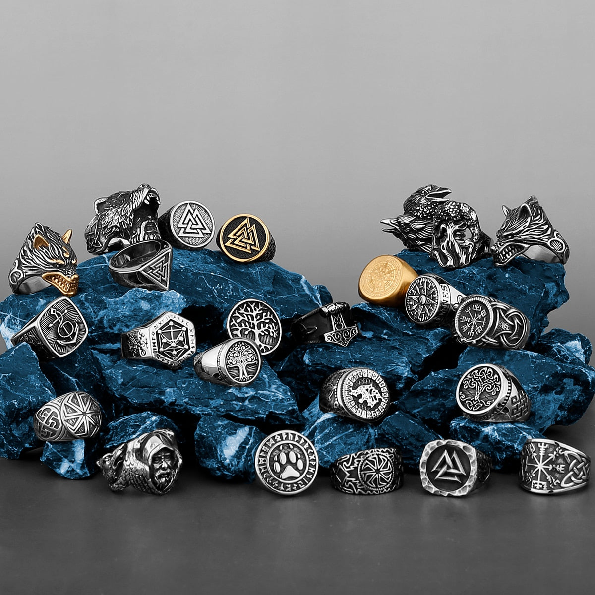 Nordic Stainless Steel Ring - MANY OPTIONS