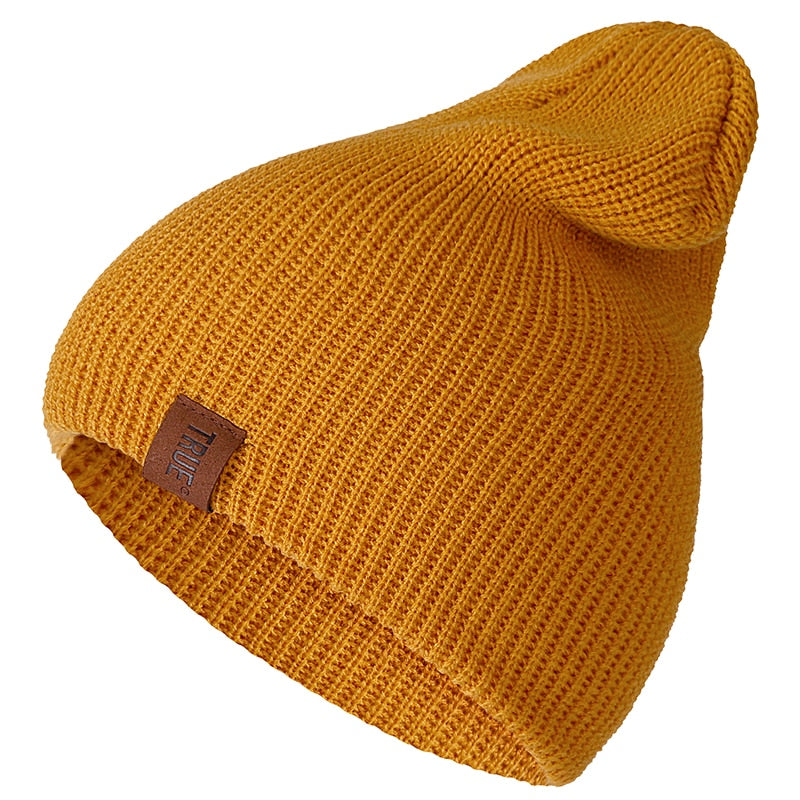 1 Pcs Warm Knitted  Beanie - MANY COLOURS