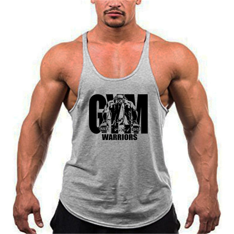 S-XL Gym Stringer Tank Top - 6 COLOURS