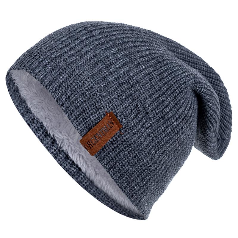 Warm Knitted Beanie - many colours