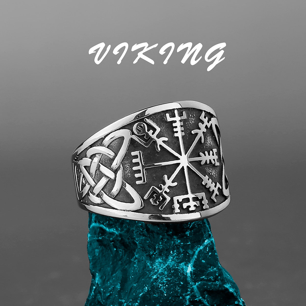 Nordic Stainless Steel Ring - MANY OPTIONS